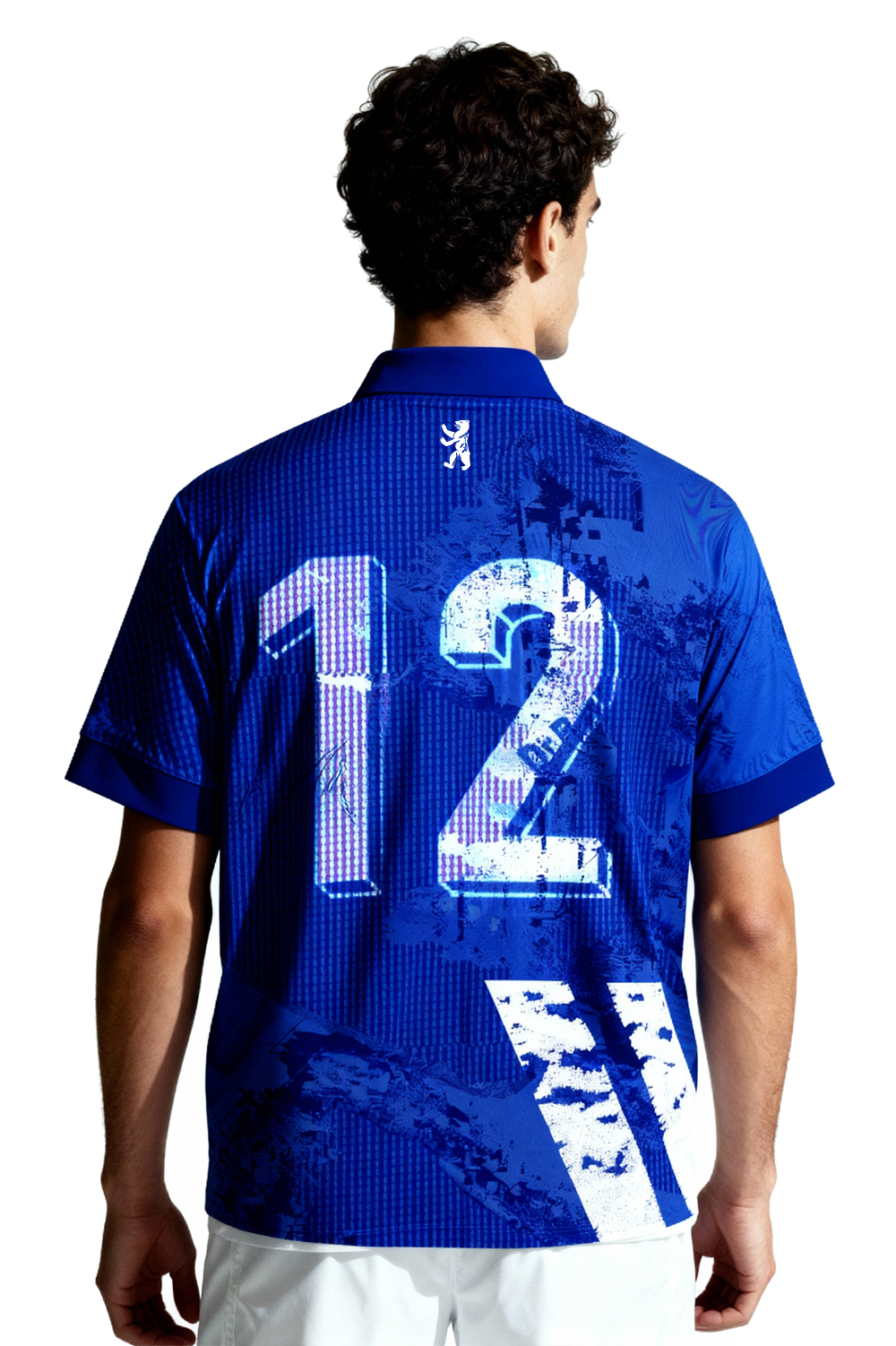 Velocity Pro 2 Jersey Vintage football Jersey blue Men Back - David William