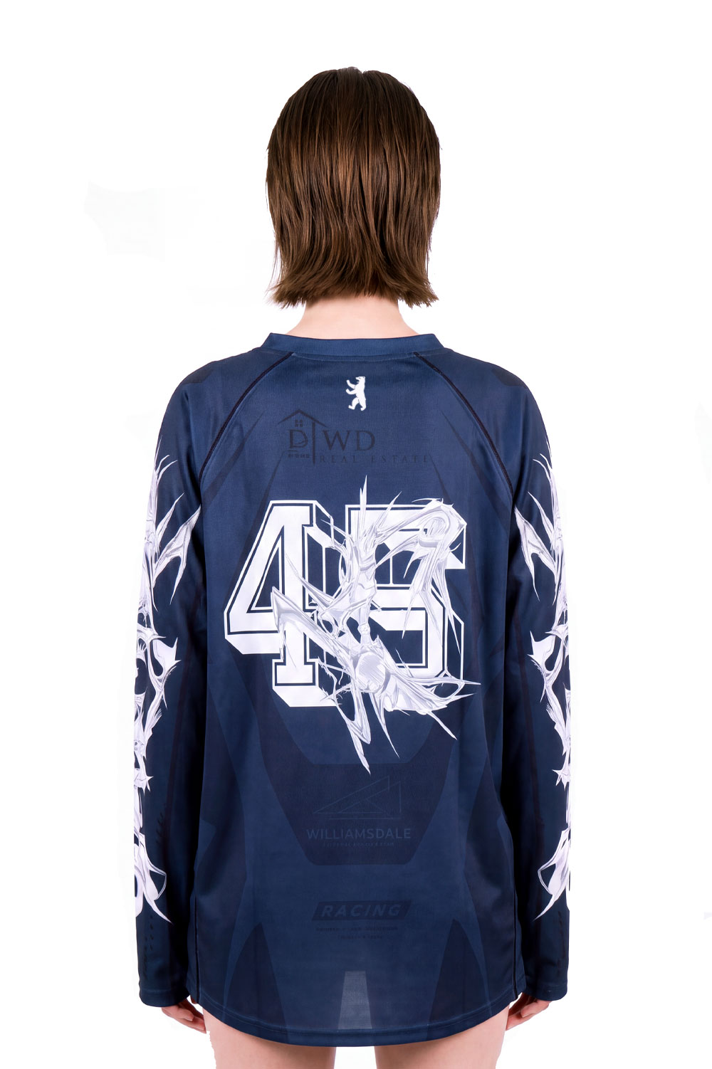 N.45 Dark Navy Racing Jersey - Image 5